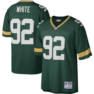 Men's Green Bay Packers Reggie White Mitchell & Ness Green Legacy Replica Jersey