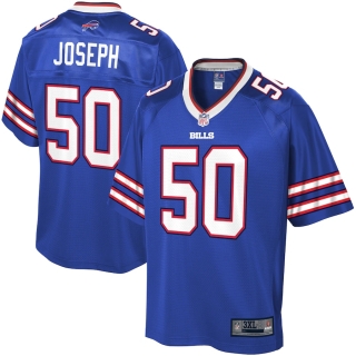 Men's Buffalo Bills Vosean Joseph NFL Pro Line Royal Big & Tall Player Jersey