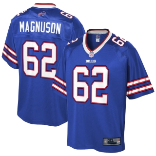 Men's Buffalo Bills Erik Magnuson NFL Pro Line Royal Big & Tall Player Jersey