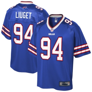 Men's Buffalo Bills Corey Liuget NFL Pro Line Royal Big & Tall Player Jersey