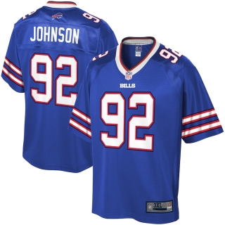 Men's Buffalo Bills Darryl Johnson NFL Pro Line Royal Big & Tall Player Jersey