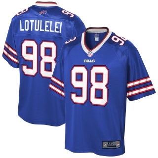 Men's Buffalo Bills Star Lotulelei NFL Pro Line Royal Big & Tall Player Jersey