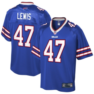 Men's Buffalo Bills Cam Lewis NFL Pro Line Royal Big & Tall Player Jersey