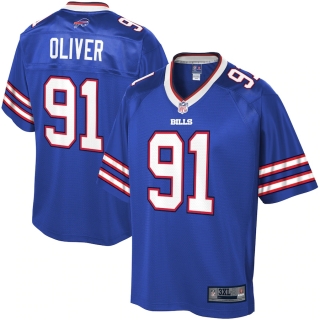 Men's Buffalo Bills Ed Oliver NFL Pro Line Royal Big & Tall Player Jersey