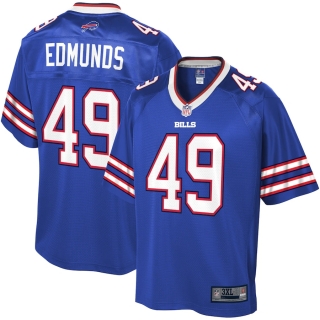 Men's Buffalo Bills Tremaine Edmunds NFL Pro Line Royal Big & Tall Player Jersey