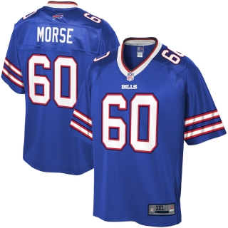 Men's Buffalo Bills Mitch Morse NFL Pro Line Royal Big & Tall Team Player Jersey