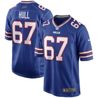 Men's Buffalo Bills Kent Hull Nike Royal Game Retired Player Jersey