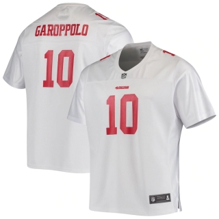 Men's San Francisco 49ers Jimmy Garoppolo NFL Pro Line White Team Player Jersey