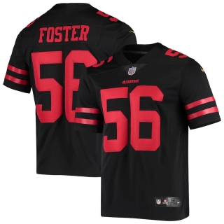 Men's San Francisco 49ers Reuben Foster Nike Black Vapor Limited Player Jersey