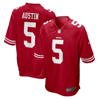 Men's San Francisco 49ers Tavon Austin Nike Scarlet Team Game Jersey