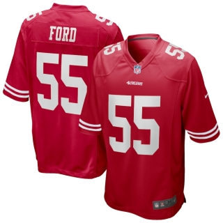 Men's San Francisco 49ers Dee Ford Nike Scarlet Game Jersey