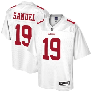 Men's San Francisco 49ers Deebo Samuel NFL Pro Line White Player Jersey