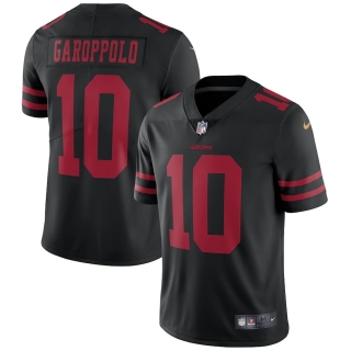 Men's San Francisco 49ers Jimmy Garoppolo Nike Black Vapor Untouchable Limited Jersey