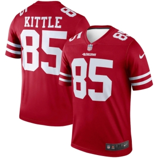 Men's San Francisco 49ers George Kittle Nike Scarlet Legend Jersey