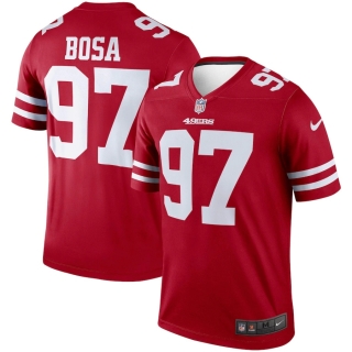 Men's San Francisco 49ers Nick Bosa Nike Scarlet Legend Jersey