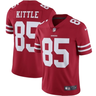 Men's San Francisco 49ers George Kittle Scarlet Vapor Limited Jersey