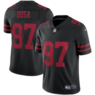 Men's San Francisco 49ers Nick Bosa Nike Black Vapor Limited Jersey