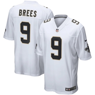 Men's New Orleans Saints Drew Brees Nike White Event Game Jersey