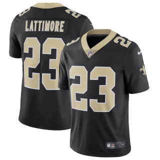 Men's New Orleans Saints Marshon Lattimore Nike Black Vapor Untouchable Limited Jersey