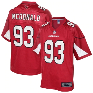 Men's Arizona Cardinals Clinton McDonald NFL Pro Line Cardinal Big & Tall Player Jersey