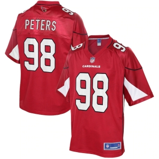 Men's Arizona Cardinals Corey Peters NFL Pro Line Cardinal Big & Tall Player Jersey