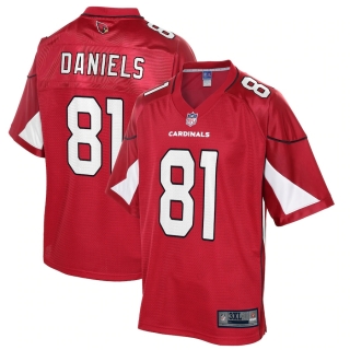 Men's Arizona Cardinals Darrell Daniels NFL Pro Line Cardinal Big & Tall Team Player Jersey