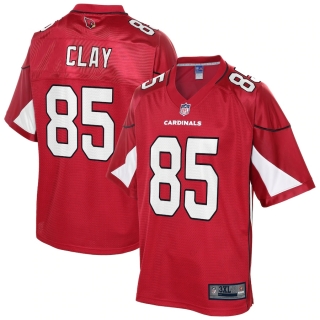 Men's Arizona Cardinals Charles Clay NFL Pro Line Cardinal Big & Tall Player Jersey