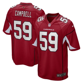 Men's Arizona Cardinals De'Vondre Campbell Nike Cardinal Game Jersey