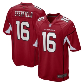 Men's Arizona Cardinals Trent Sherfield Nike Cardinal Game Jersey