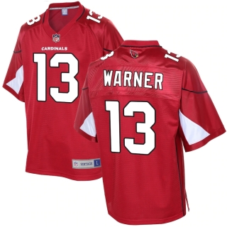 Men's Arizona Cardinals Kurt Warner NFL Pro Line Cardinal Retired Team Player Jersey