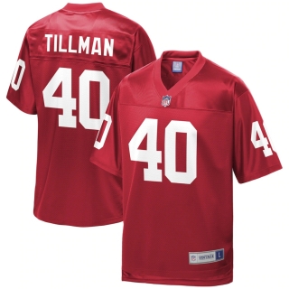 Men's Arizona Cardinals Patrick Tillman NFL Pro Line Cardinal Retired Player Jersey