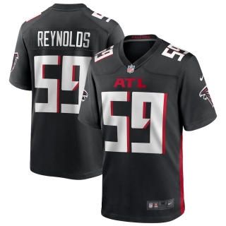 Men's Atlanta Falcons LaRoy Reynolds Nike Black Game Player Jersey