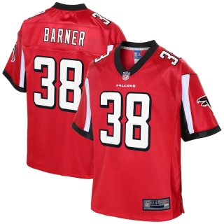 Men's Atlanta Falcons Kenjon Barner NFL Pro Line Red Big & Tall Team Player Jersey