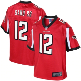 Men's Atlanta Falcons Mohamed Sanu NFL Pro Line Red Big & Tall Player Jersey