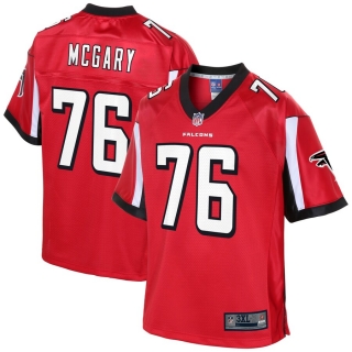 Men's Atlanta Falcons Kaleb McGary NFL Pro Line Red Big & Tall Team Player Jersey