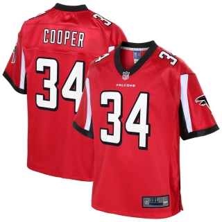 Men's Atlanta Falcons Chris Cooper NFL Pro Line Red Big & Tall Team Player Jersey