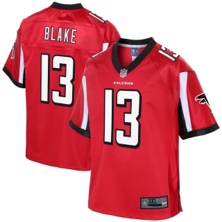 Men's Atlanta Falcons Christian Blake NFL Pro Line Red Big & Tall Player Jersey