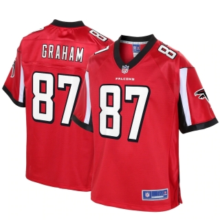 Men's Atlanta Falcons Jaeden Graham NFL Pro Line Red Big & Tall Player Jersey