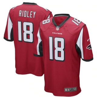 Men's Atlanta Falcons Calvin Ridley Nike Red Game Player Jersey