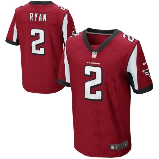 Mens Atlanta Falcons Matt Ryan Nike Red Elite Jersey