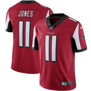Men's Atlanta Falcons Julio Jones Nike Red NFL 100 Vapor Limited Jersey