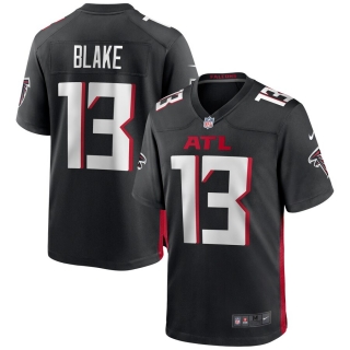Men's Atlanta Falcons Christian Blake Nike Black Game Jersey