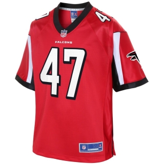 Men's Atlanta Falcons Josh Harris NFL Pro Line Red Big & Tall Player Jersey