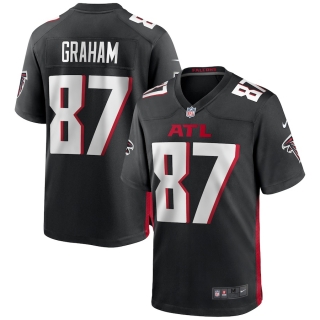 Men's Atlanta Falcons Jaeden Graham Nike Black Game Jersey