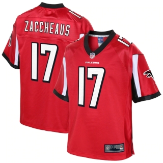Men's Atlanta Falcons Olamide Zaccheaus NFL Pro Line Red Big & Tall Team Player Jersey