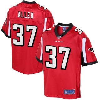 Men's Atlanta Falcons Ricardo Allen NFL Pro Line Big & Tall Team Color Jersey