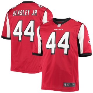 Men's Atlanta Falcons Vic Beasley Nike Red Finished Game Jersey