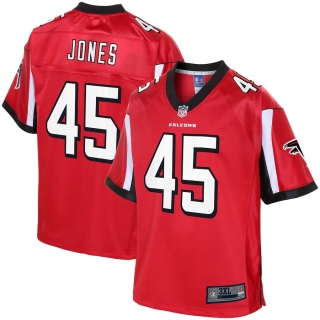 Men's Atlanta Falcons Deion Jones NFL Pro Line Red Big & Tall Player Jersey