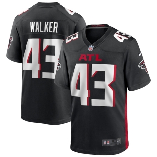 Men's Atlanta Falcons Mykal Walker Nike Black Player Game Jersey