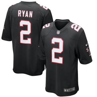 Men's Atlanta Falcons Matt Ryan Nike Black Alternate Game Player Jersey